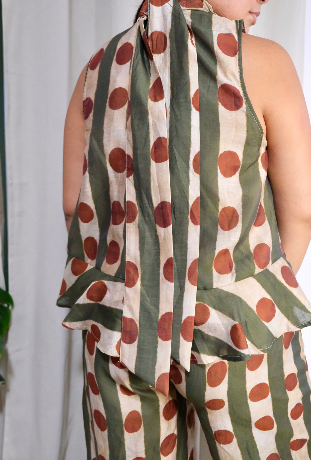 Printed Scarf Detail Set