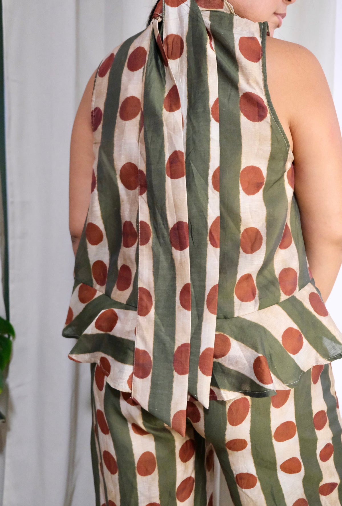 Printed Scarf Detail Set